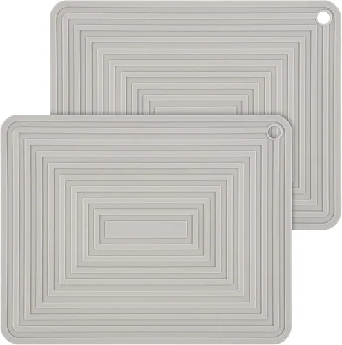 Miniatura 9 de Salvamanteles de silicona para ollas calientes y sartenes, salvamanteles para platos calientes, tapete resistente al calor para encimeras, tapete