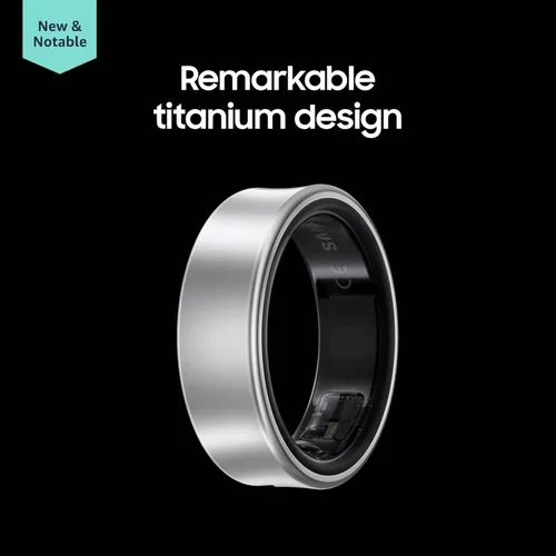 Miniatura 4 de SAMSUNG Galaxy Ring, anillo inteligente AI, talla Primera con kit de ajuste, sin suscripción a aplicación, monitor de fitness, rastreador de sueño