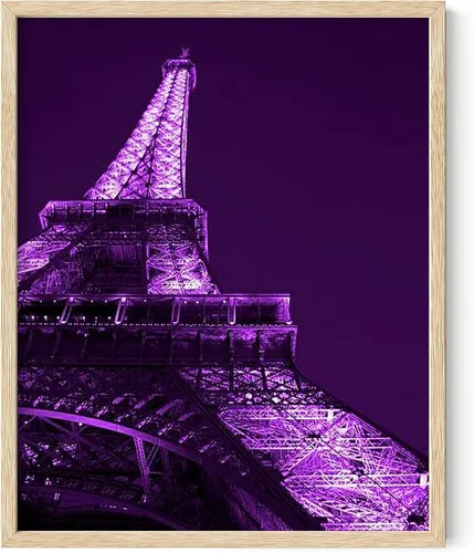 Miniatura 18 de HAUS AND HUES Arte de pared morado - Pósteres estéticos para habitación, decoración de pared morada para dormitorio, pósteres estéticos para Turvy
