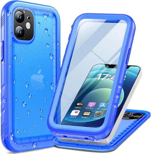 Miniatura 76 de Cozycase TOP Funda impermeable para iPhone 17 Pro Max - Grado militar resistente a todo 360 con protector de cámara de pantalla, doble IP68 a prueba