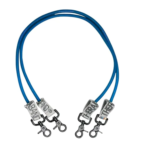 Miniatura 17 de Banda de bienestar profesional TheraBand con tubos resistentes de látex y conectores, 18 pulgadas, 2 Rojo - Medio - Nivel 3