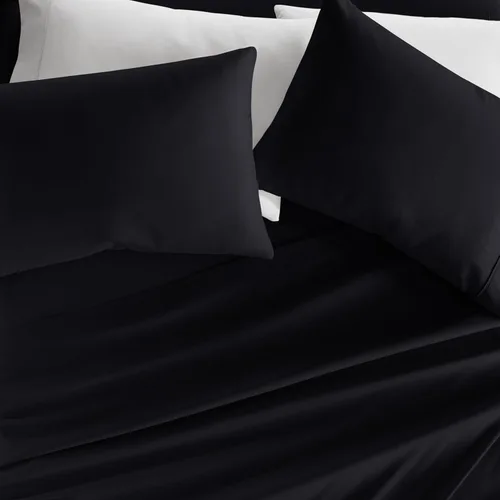 Miniatura 83 de Linen Market Sábanas para cama de tamaño King (azul claro) – Duerme mejor que nunca con estas sábanas King suaves y refrescantes – Bolsillo profundo