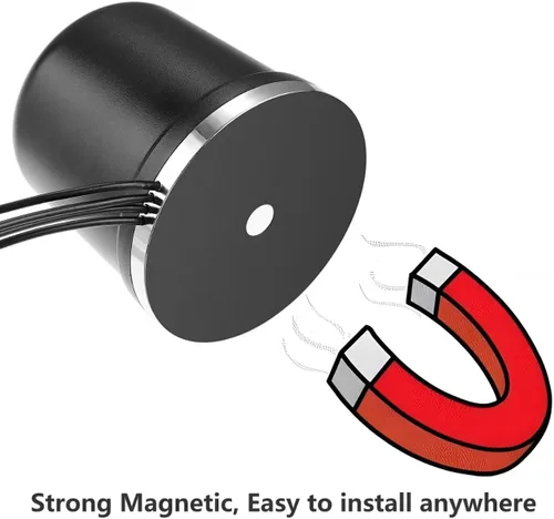 Miniatura 4 de 2x2 MIMO Omnidireccional de perfil bajo 4G LTE 5G Antena externa SMA Macho Conector con cable de 10 pies para aumentar el rendimiento de enrutadores