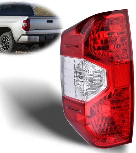 Miniatura 8 de Luz Trasera Compatible con Toyota Tundra 2014-2021 Pickup Lado Izquierdo del Conductor Luz Trasera Conjunto de Lámpara de Freno Trasera sin Bombilla