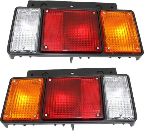 Para Isuzu NQR Conjunto de luz trasera 1995-2006 reemplazo de par del lado del conductor y del pasajero para IZ2800112, IZ2801112 | 8-97065-810-0,