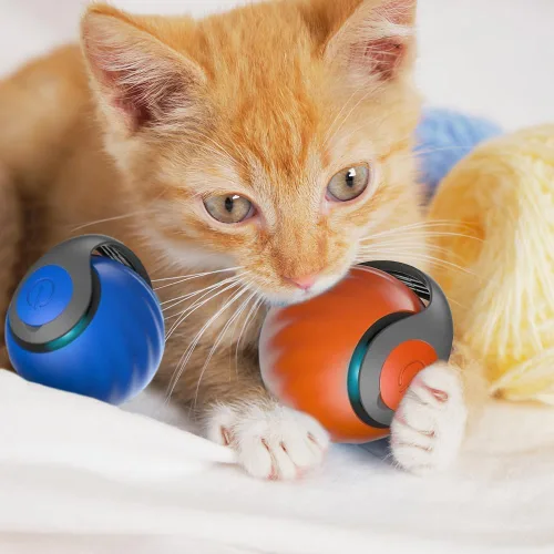 Miniatura 7 de Upgrade Speedy - Juguete para gatos con cola 3.0, juguete interactivo para gatos de interior, juguete interactivo para gatos de interior, recargable