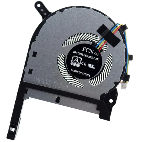 Deal4GO Ventilador de refrigeración de CPU 13NR00S0M09011 de repuesto para ASUS FX506 FX505 FX566 FX705 FX706 FA506 FA706 FX506HF-ES51 FX505DT-AH51