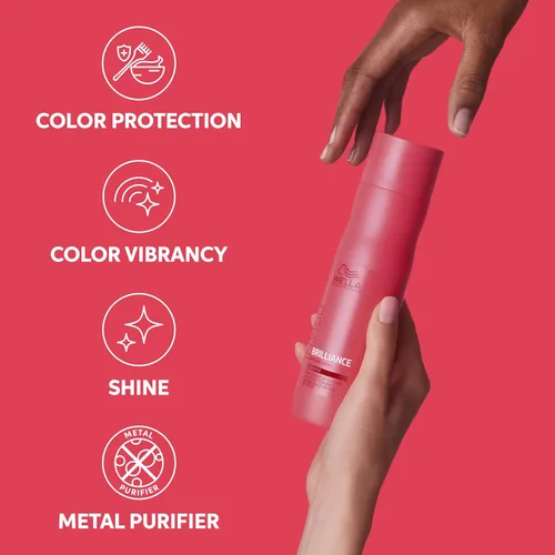 Miniatura 6 de Wella Professionals Invigo Brilliance Champú para cabello de color grueso, protección del color y vitalidad