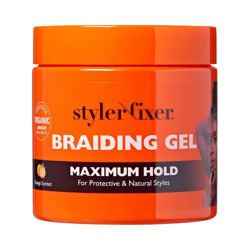 Miniatura 13 de Red by Kiss Gel para Trenzas de Fijación Extrema Styler Fixer para Trenzas de Caja y Cornrows, Hidratante, Acondicionador, Control de Encrespamiento
