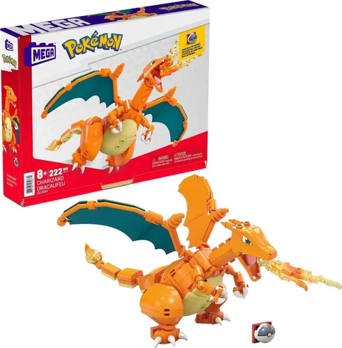 Miniatura 7 de MEGA - Juego de juguetes de construcción Pokémon Build & Show Bulbasaur con 175 piezas, articulados y posables, 4 pulgadas de alto, para niños