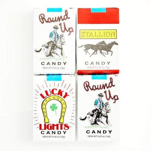 Miniatura 3 de Cigarrillos de caramelo tamaño King del mundo, 0.01 oz, 24 piezas por caja