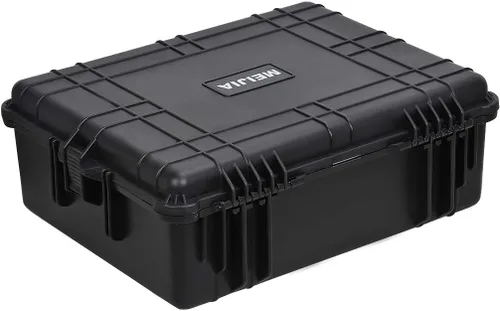 Miniatura 16 de MEIJIA Funda rígida protectora impermeable portátil, funda para cámara con espuma de ajuste personalizable insertada, apta para uso con drones