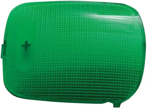 Miniatura 3 de C2W Lente de luz de cúpula rectangular y lente de luz de mapa redondo para 2006+ Peterbilt - Verde