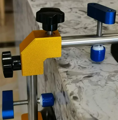 Miniatura 5 de Ajustador de costuras de encimera de 90 grados en ángulo recto con ventosa de 6 pulgadas para unión y nivelación de costuras/encimera profesional