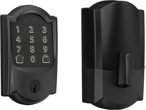 Miniatura 12 de Schlage - Cerradura inteligente Wi-Fi de codificación con borde Camelot en bronce envejecido