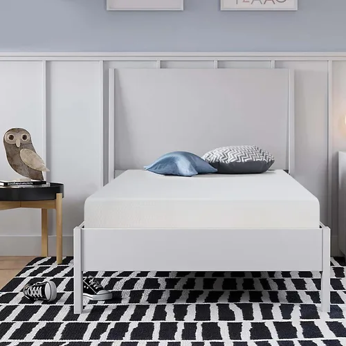 Dopinmin Colchón de 5" de gel y espuma viscoelástica, firmeza media, para dormir fresco, con alivio de la presión, para litera, certificación