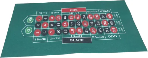 Unomor Cómodo fieltro Poker Table Mat Poker Game Rug Desk Top Pad para póker y juegos de cartas
