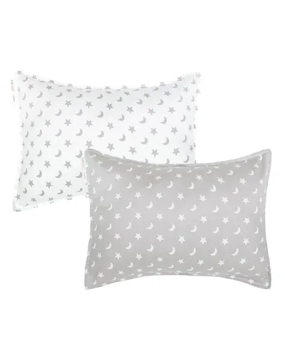 Miniatura 17 de ALVABABY Paquete de 2 fundas de almohada de algodón orgánico para niños pequeños, fundas de almohada para niños de 13 x 18 pulgadas o 12 x 16