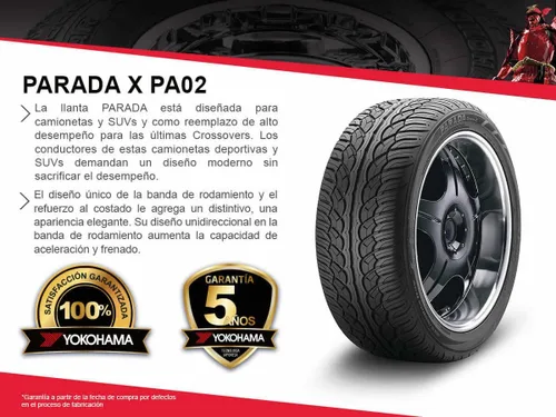 Miniatura 4 de Yokohama Parada Spec-X 285/45R22 114V Neumático para pasajeros