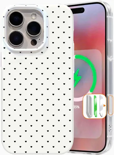 Miniatura 13 de I-MGAE-IN-AR Funda compacta para iPhone 13 Pro, diseño colorido de flores iridiscentes, protección de grado militar a prueba de golpes, funda