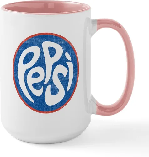 Miniatura 24 de CafePress Pepsi - Taza de café de cerámica (15.0 fl oz)