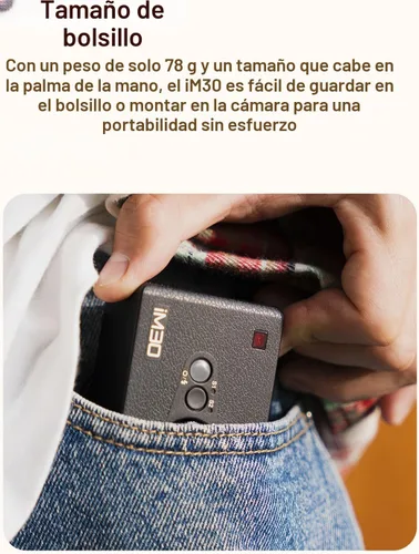 Miniatura 3 de Flash Godox Godox iM30 Mini - Flash de cámara GN 15, 7 niveles de potencia, iM 30 Mini Flash manual para Canon/Sony zv1/Sony zve10/Ricoh gr3/Fuji