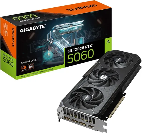 Miniatura 16 de GIGABYTE Tarjeta gráfica GeForce RTX 4060 Gaming OC 8G, 3 ventiladores WINDFORCE, 8 GB 128 bits GDDR6, tarjeta de video GV-N4060GAMING OC-8GD