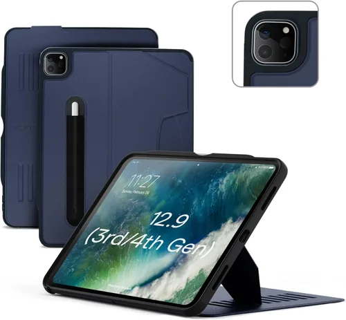 Miniatura 13 de Zugu Case Funda protectora delgada para iPad Air de 13 pulgadas M4 2026, M3 2025, M2 y 12.9 pulgadas (3ª/4ª generación), funda protectora delgada