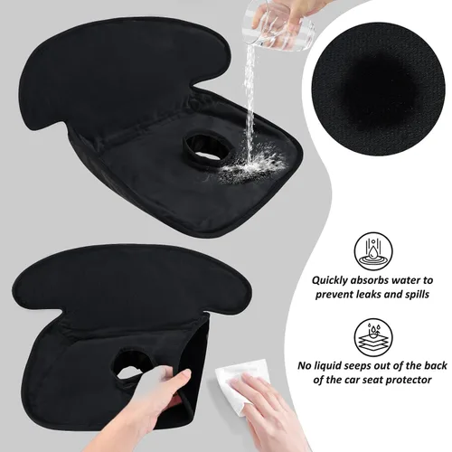 Miniatura 7 de INFANZIA Protector de Asiento para Auto, Protector de Asiento para Coche Impermeable para Entrenamiento de Baño para Niños Pequeños, Bebés