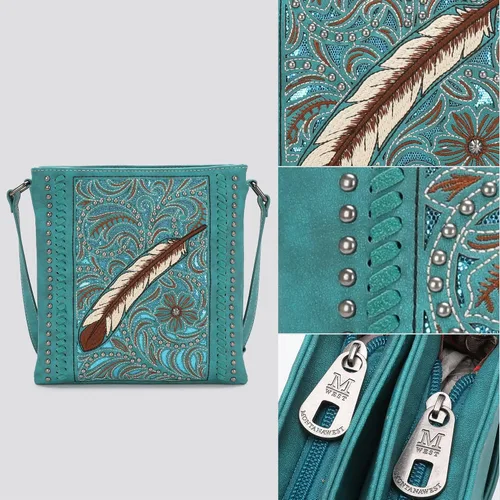 Miniatura 4 de Montana West Western Purse - Bolso cruzado para mujer, bolso de hombro