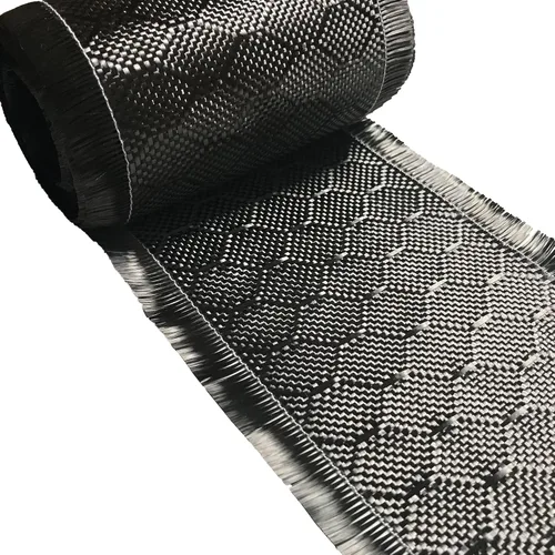 Tejido de colmena de 4 pulgadas x 10 pies - Tela de fibra de carbono - Negro - 3K - 8.47 oz/metro - Tela enrollada con dobladillo de 4 pulgadas de
