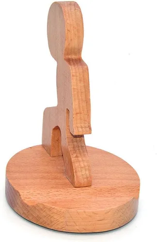 Miniatura 7 de Soporte de exhibición de madera del tenedor del teléfono móvil del caballo del bebé