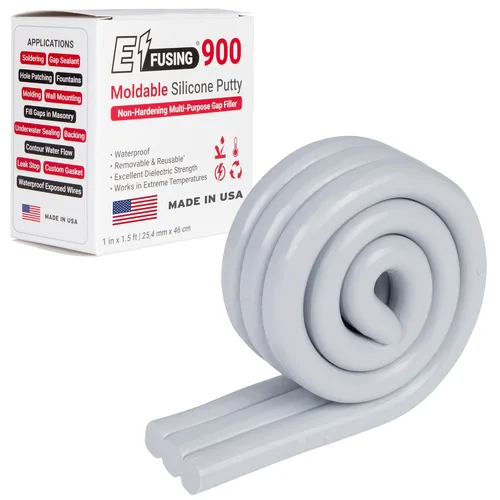 Miniatura 5 de 900 Masilla de silicona moldeable - Rojo anaranjado