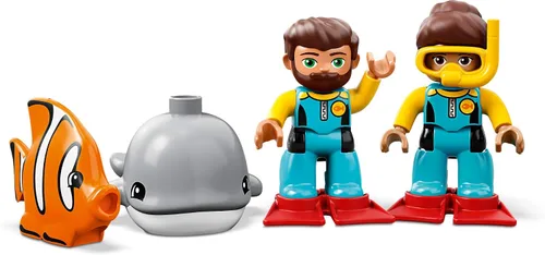 Miniatura 7 de LEGO DUPLO Town Submarine Adventure 10910 Kit de construcción (24 piezas)
