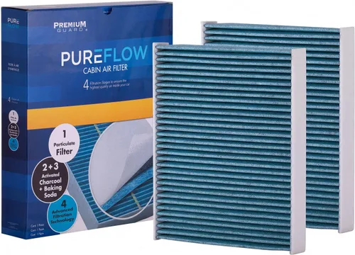 Filtro de aire de cabina Pureflow PC4329X | Compatible con BMW Alpina B6 xDrive Gran Coupe 2019-15, 2018-12 650i
