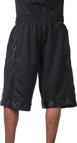 Miniatura 3 de Pro Club - Camiseta de manga larga para hombre, de algodón pesado y con cuello redondo, Negro