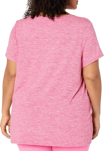 Miniatura 139 de Amazon Essentials Camiseta de manga corta con cuello redondo para mujer, de secado rápido, para entrenamiento, gimnasio, paquete múltiple