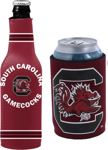 Miniatura 94 de College Team Color Logo Can & Bottle Holder Insulator Beverage Cooler Set