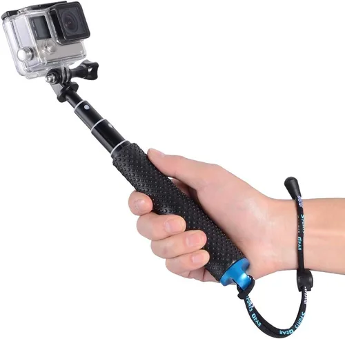 Miniatura 7 de Extensión corta de 19 pulgadas, mango compacto, mango compacto, ajustable, impermeable, monopié compatible con GoPro Hero 13, 12, 11, 10, 9, 8, 7