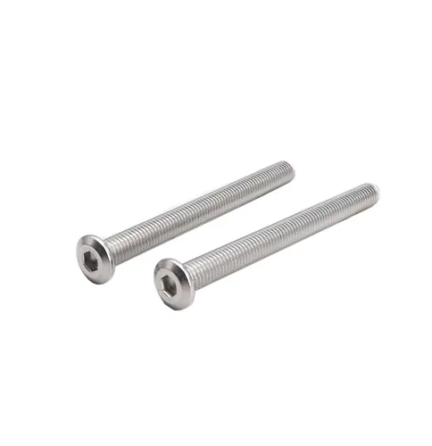 Miniatura 5 de Tornillos de cabeza Allen avellanados con remache M8 x 3.937 in, tornillos de conexión para muebles, acero inoxidable 304