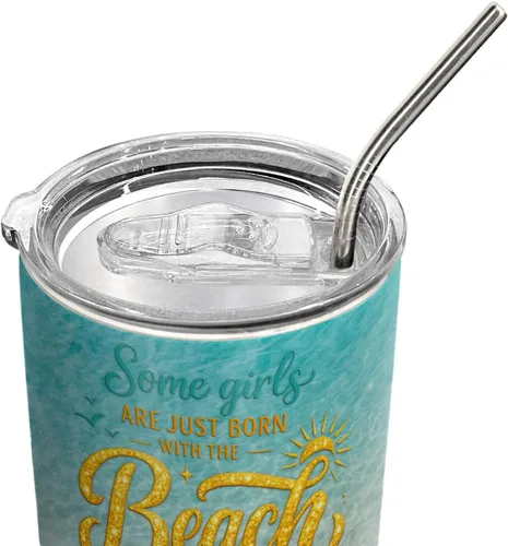 Miniatura 6 de 20oz Jewelry Butterfly Tumbler, Inspirational, Motivational Birthday Gifts for Butterfly Lovers, Coffee Tumbler for Women, Stainless Steel Double