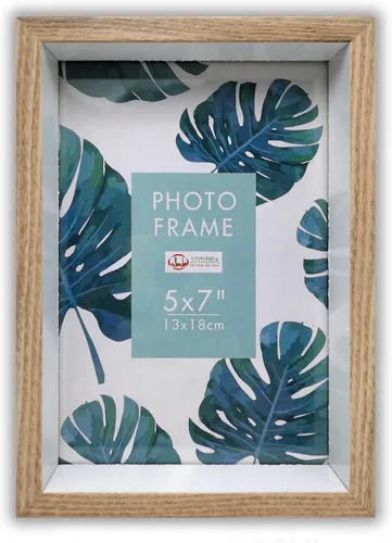 Miniatura 15 de UNIWARE Portarretratos de madera MDF con acabado suave envolvente, para regalo/memoria familiar, montaje en pared (11 x 14 pulgadas, negro, 1 unidad)