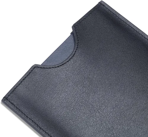 Miniatura 5 de HISCOW Funda minimalista para pasaporte - Piel de becerro italiana, Negro -, Minimalista