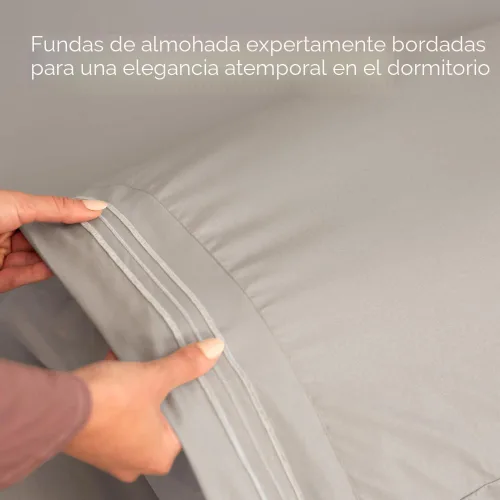 Miniatura 7 de Flex Top - Juego de sábanas de 4 piezas tamaño King con cabeza dividida, ultrasuave, transpirable y refrescante, ropa de cama de lujo de hotel