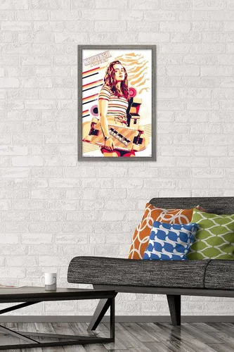Miniatura 2 de Trends International Netflix Stranger Things: Season 3 - Póster de pared máximo, 14.725 x 22.375 pulgadas, versión enmarcada de madera de granero