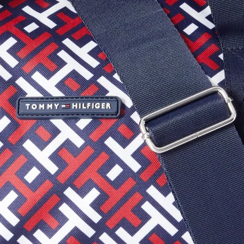 Miniatura 4 de Tommy Hilfiger Bolsa de lona monograma azul marinorojoblanco NavyRedWhite