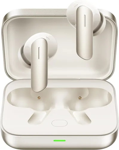 Realme Air 7 - Audífonos inalámbricos verdaderos, reducción de ruido activa de 52 dB, sonido de alta resolución, LHDC, controlador de graves Oro de