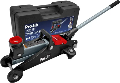 Miniatura 2 de Pro-Lift f-2315PE. Gato de carretilla hidráulico gris para autos con estuche moldeado por soplado (Capacidad 3000 lb)