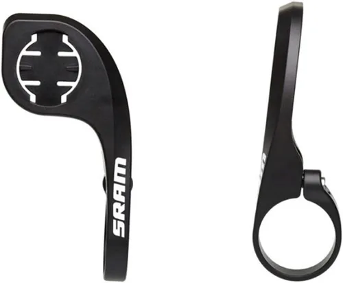 Miniatura 2 de SRAM Soporte para computadora de carretera de 1.252 in con bloqueo giratorio para borde, abrazadera de manillar de nailon relleno de vidrio ligero