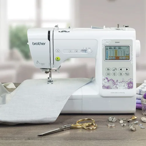 Miniatura 2 de Máquina de coser Brother SE600, para costura y bordado